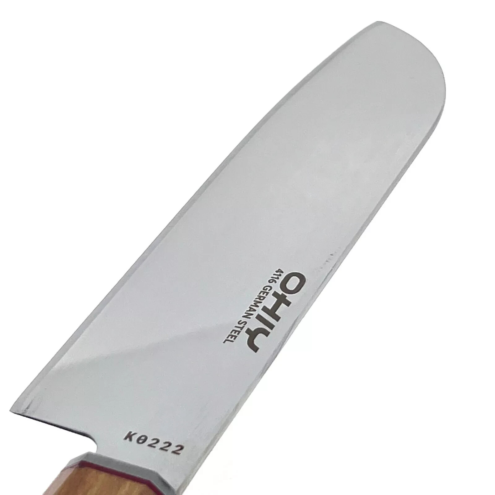 OHIY Kitchen Knives Santoku Knife w Ultra Thin Lightweight 7in Razor Sharp Blade