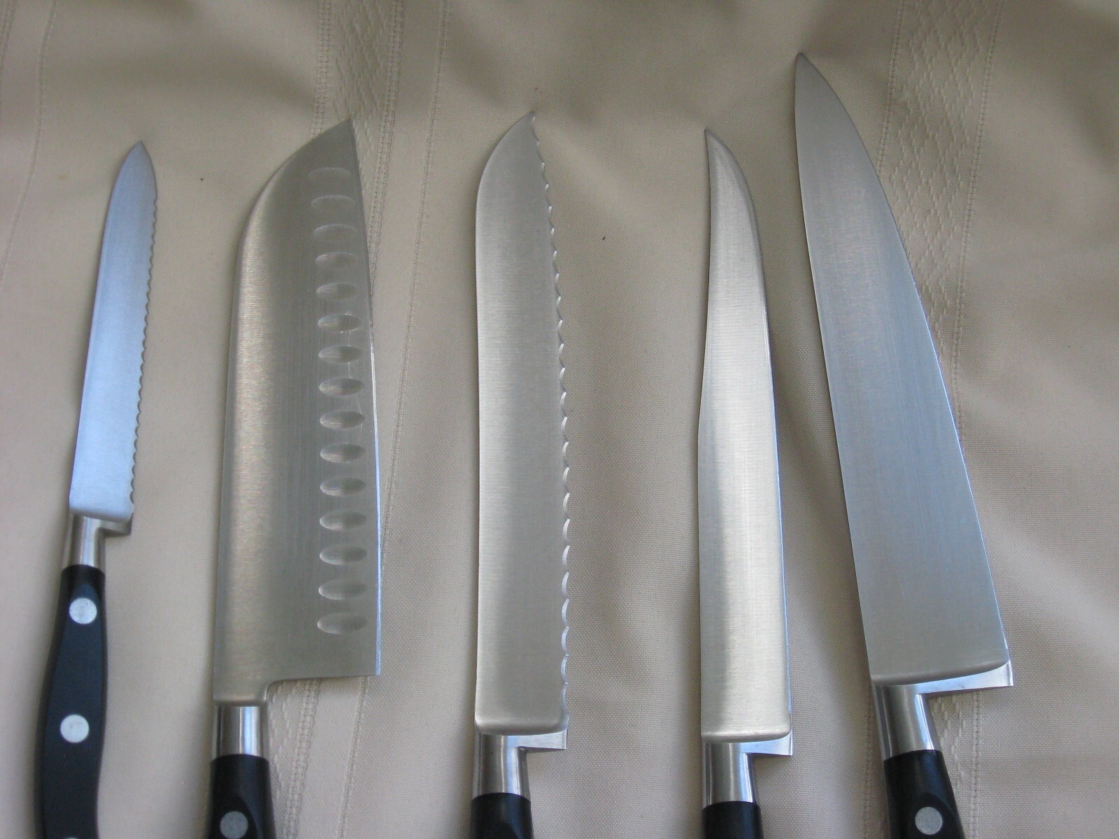 J A Henckels International Slicer, Bread, Santoku Chef, Utility, Chef 5P Spain
