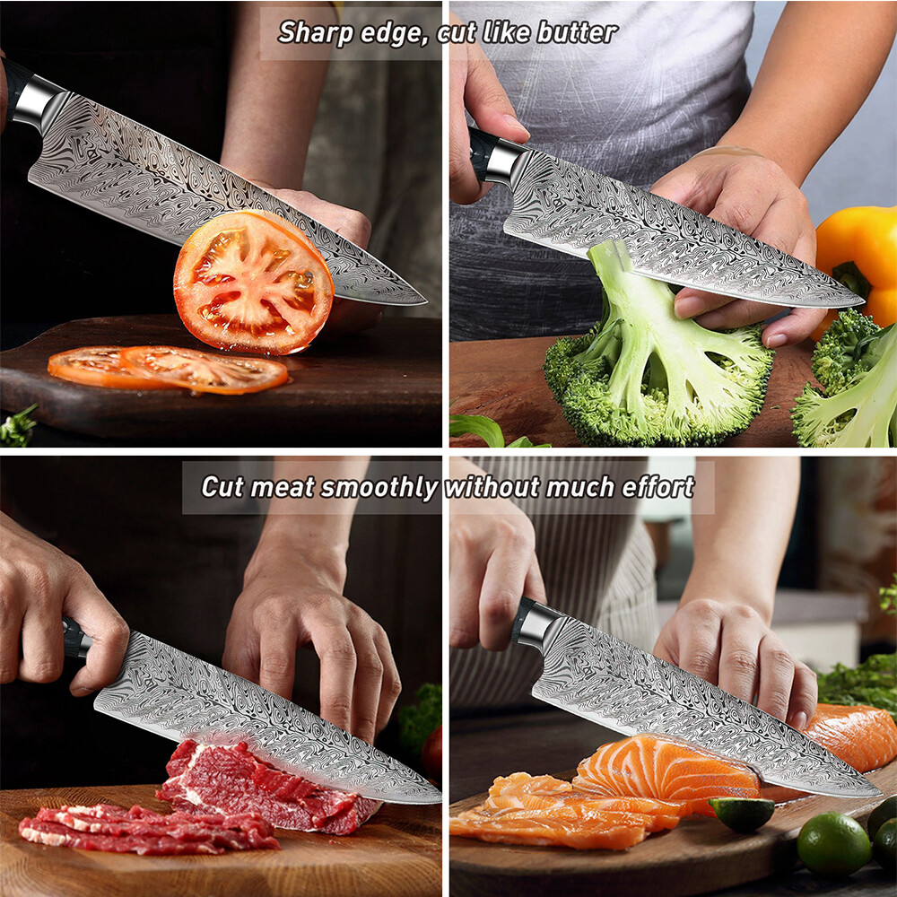 Kitchen Chef Knife Forged Serbian Cleaver Butcher Boning Knives Handmade Blade