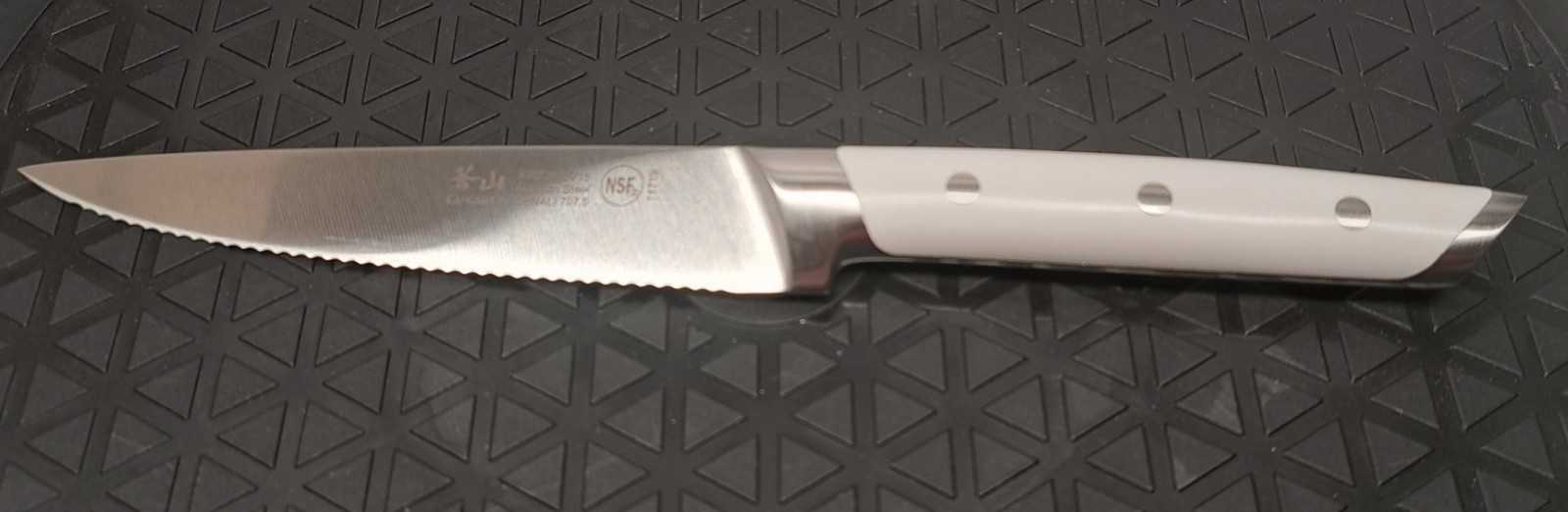 Cangshan Denali 707.5 5″ Utility Knife NSF X50CrMoV15 German Steel White ABS