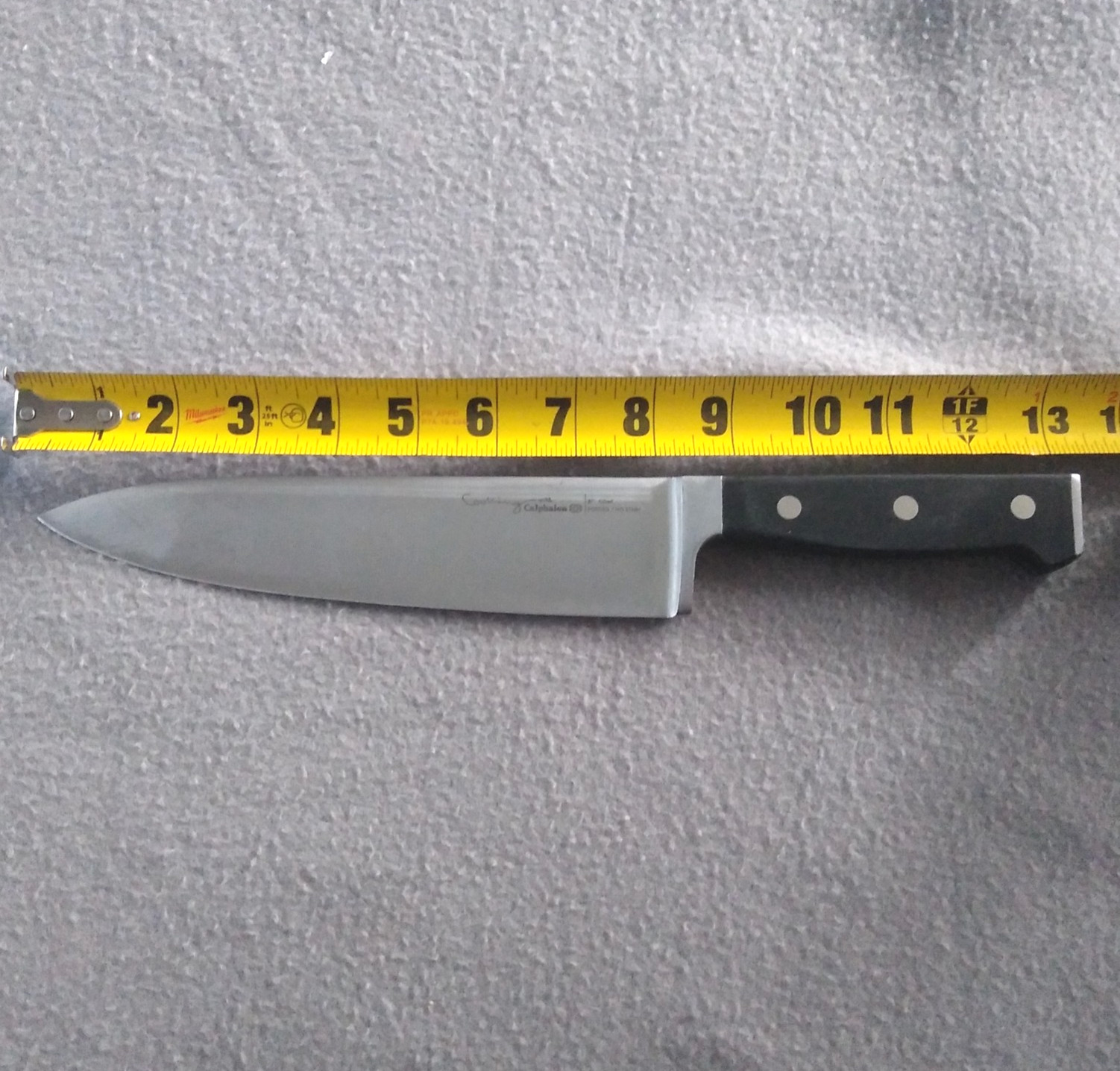 Calphalon 8″ Chef Knife Full Forged Stainless Steel Straight Edge