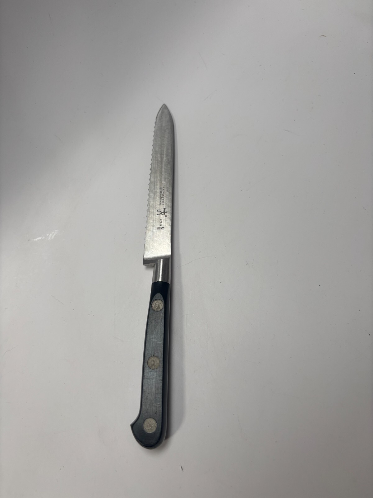 J A Henckels International 5″ Steak Knife Full Tang Spain Sabatier Style