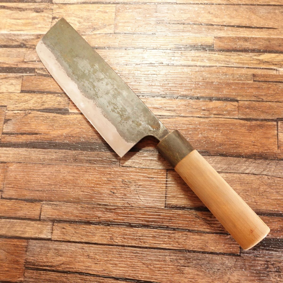 Kiya Japanese Kitchen Nakiri Knife Double Bevel 160mm / 300mm Sharpened