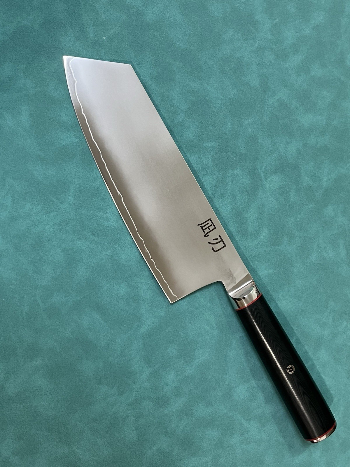 NAGIBA Bunka Knife 180mm 7” 10Cr15CoMoV 3-Layer Japanese Style Chef Knife K-Tip