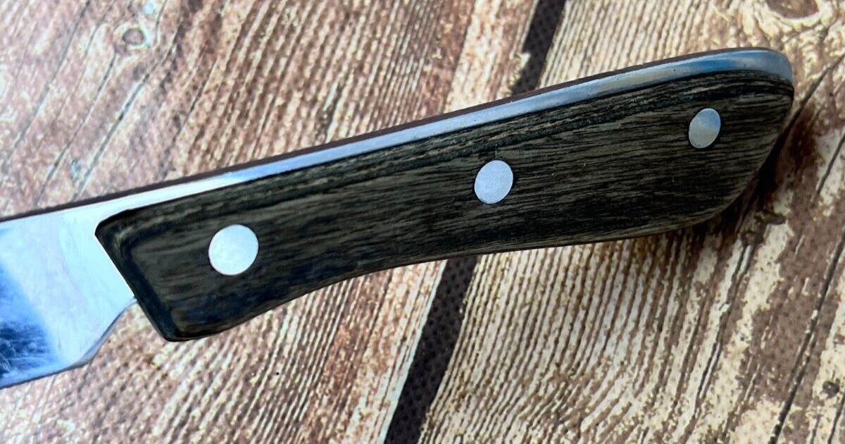 HOUSEHOLD Japan Stainless Steel /EMPEROR STEEL Wood Handle Knife