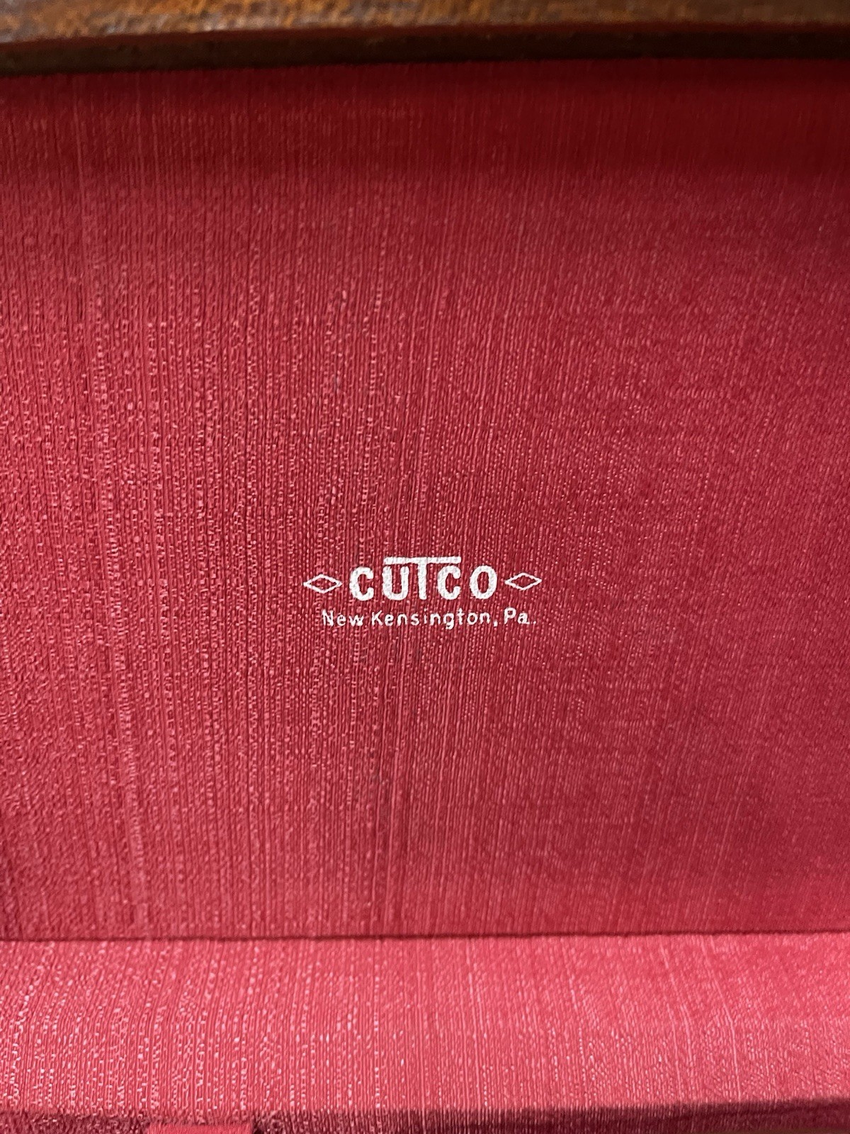 CUTCO BRAND MODEL 59 SMOOTH STEAK TABLE KNIVES SET OF 8 IN BOX 241 7079
