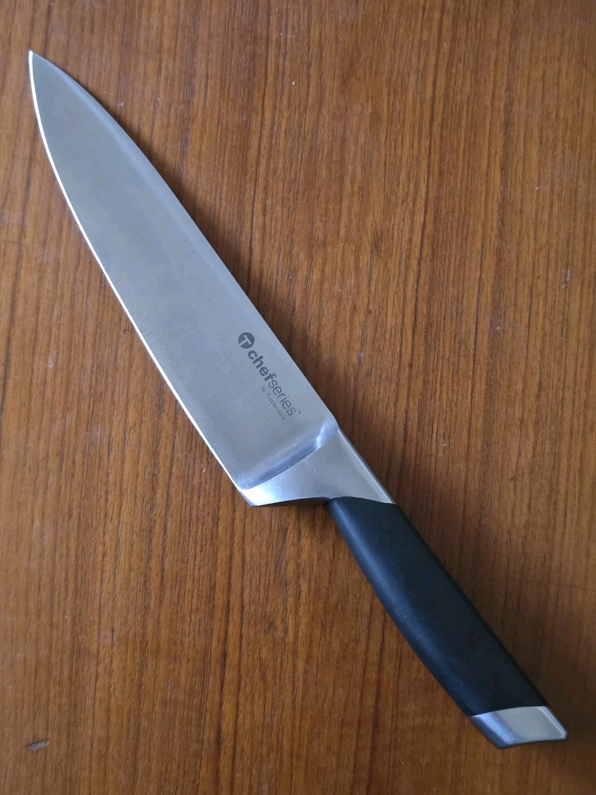 Tupperware Chef Series 8″ Chefs Knife Hand Polished Japanese Stainless Steel