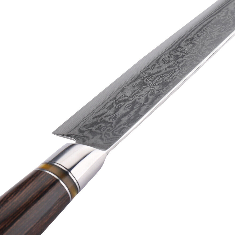 8 Inch Chef Knife Damascus Steel Vegetable Meat Slicer Japanese Kitchen Cutlery