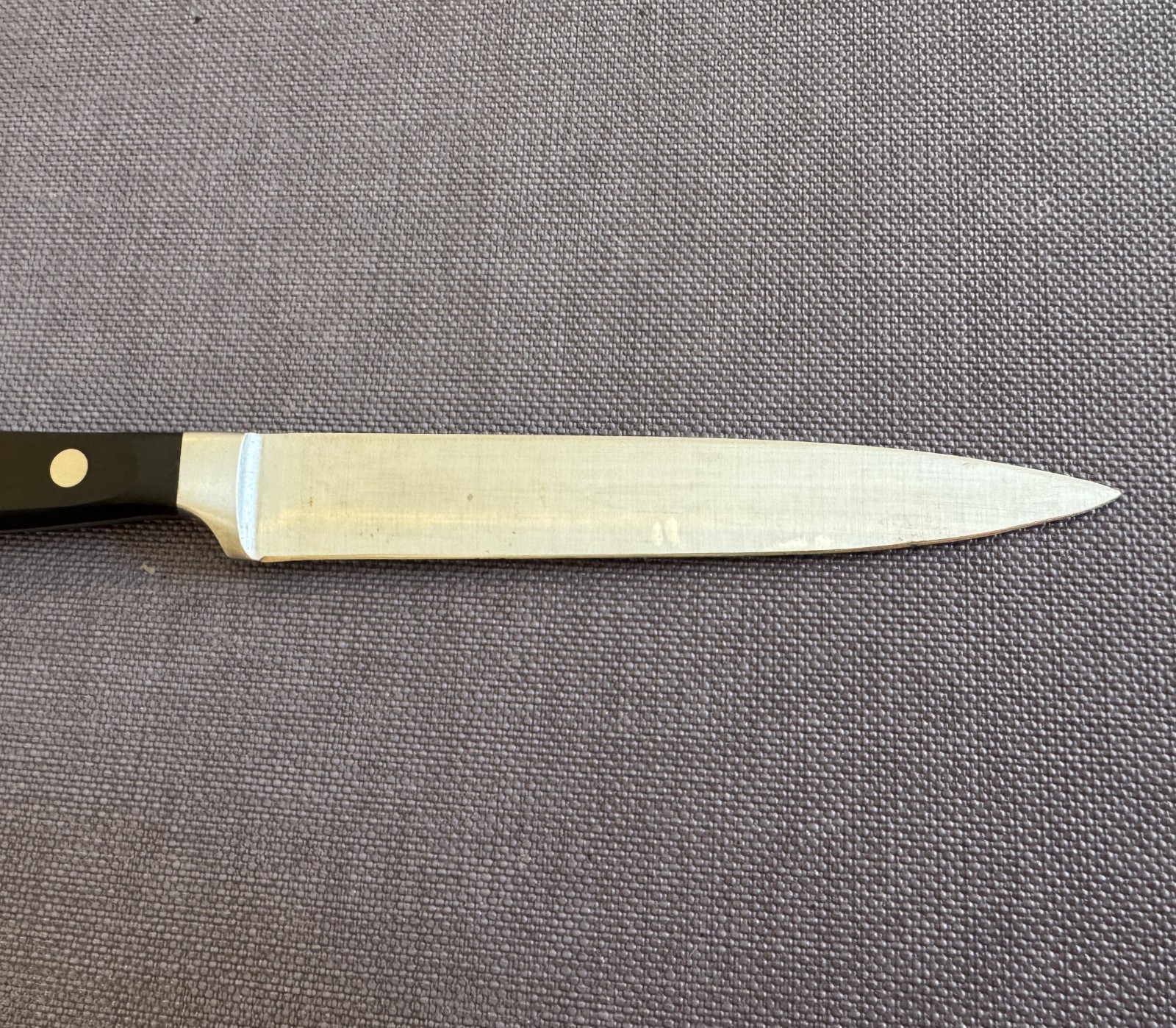 FARBERWARE PRO FORGED 5” Stainless Blade Utility Knife Full Tang 3-Rivets VGC