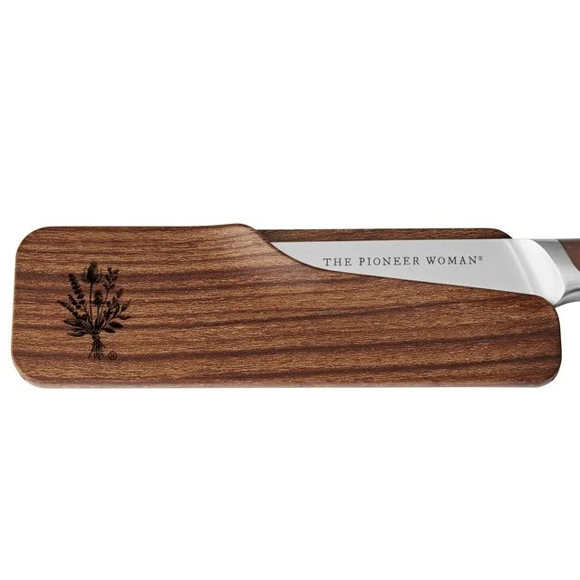 Pioneer Woman Nakiri Knife Speckle Stainless Steel 6.5 inch Linen New