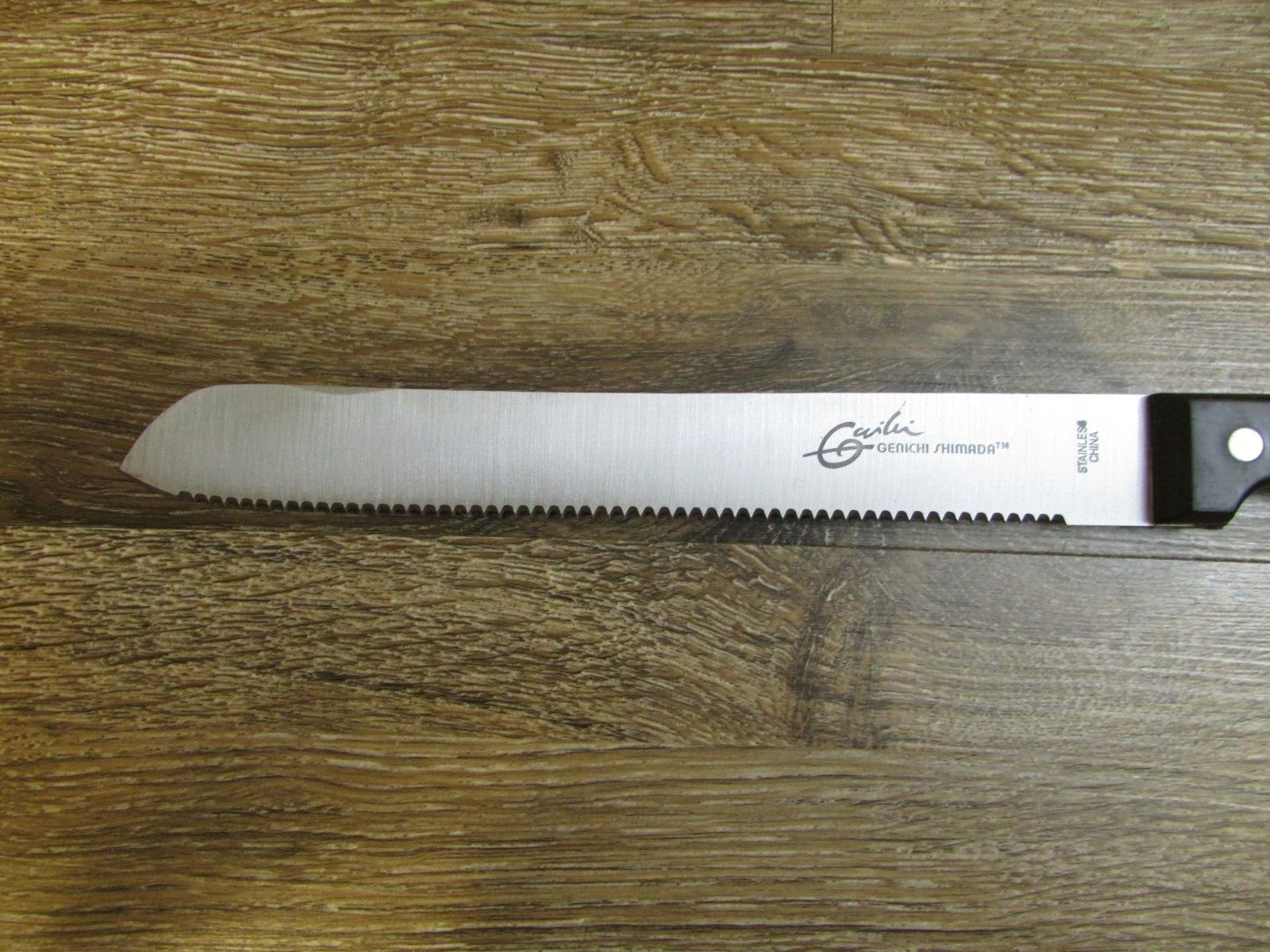 Genichi Shimada Knives: Chef’s Knife 6.5″ Bread Knife 7 3/4″ Utility Knife 4 3/4