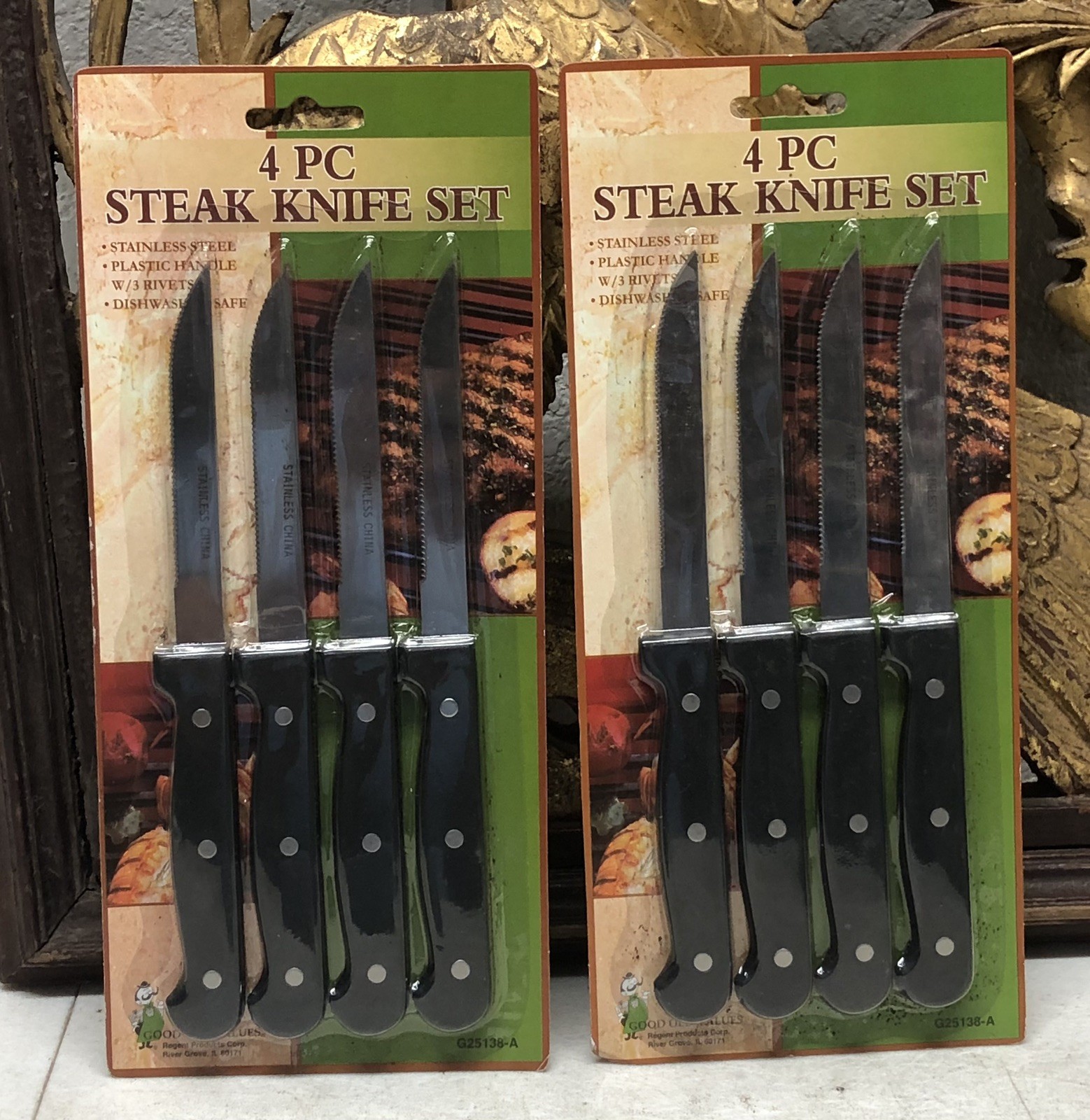 Set of 8 Steak Knife Set by Regent Products Corp