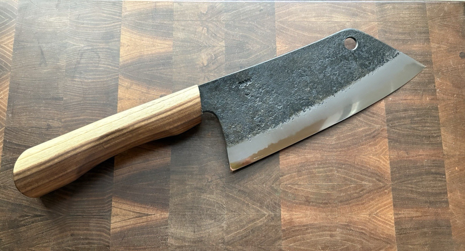 Hiroshi Kjihara Kurotori Kiritsuke Cleaver 220mm Aogami 2 Japanese chef knife