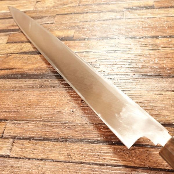 Yasuyuki Hon-yaki Fugu Sashimi Knife, Sharpened, Yanagiba Knife, Sashimi Knife,