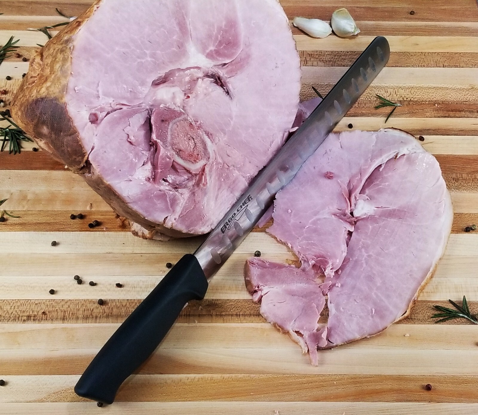 12 Inch Slicer Carving Brisket meat Knife NSF TESTED PRODIGY SERIES by Ergo Chef