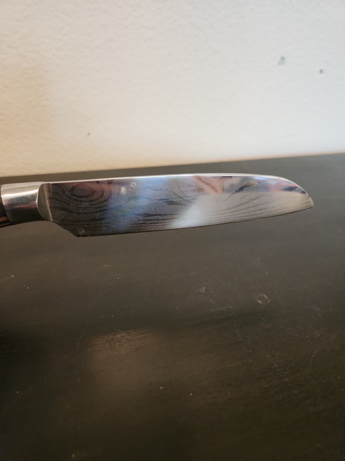 HIGH QUALITY DURABLE 6″ STAINLESS STEEL KNIFE WITH POLISHED WOOD HANDLE