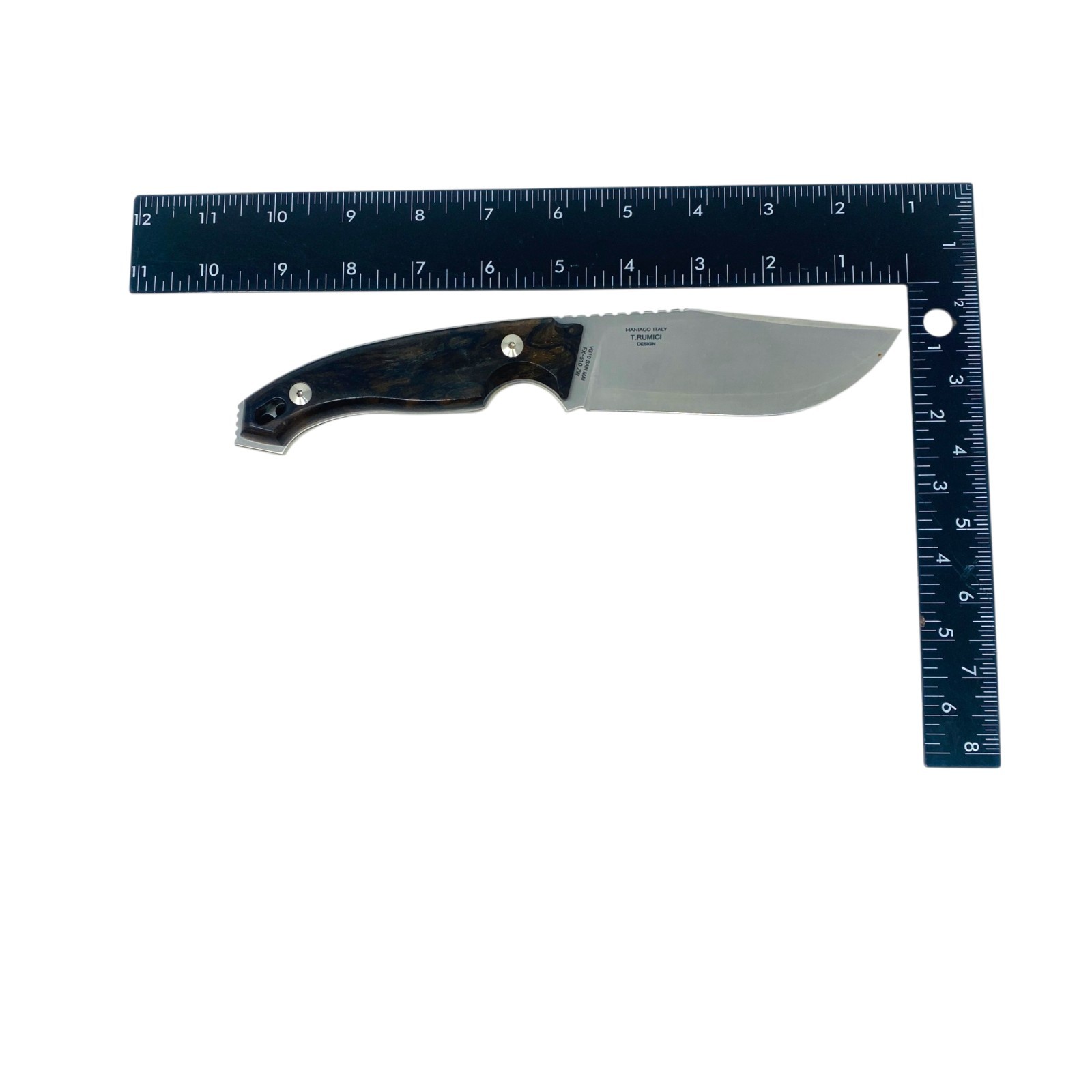 Fox Knives FX-510 ZW T.Rumici VG10 San Mai Fixed Blade Knife Wood Italy