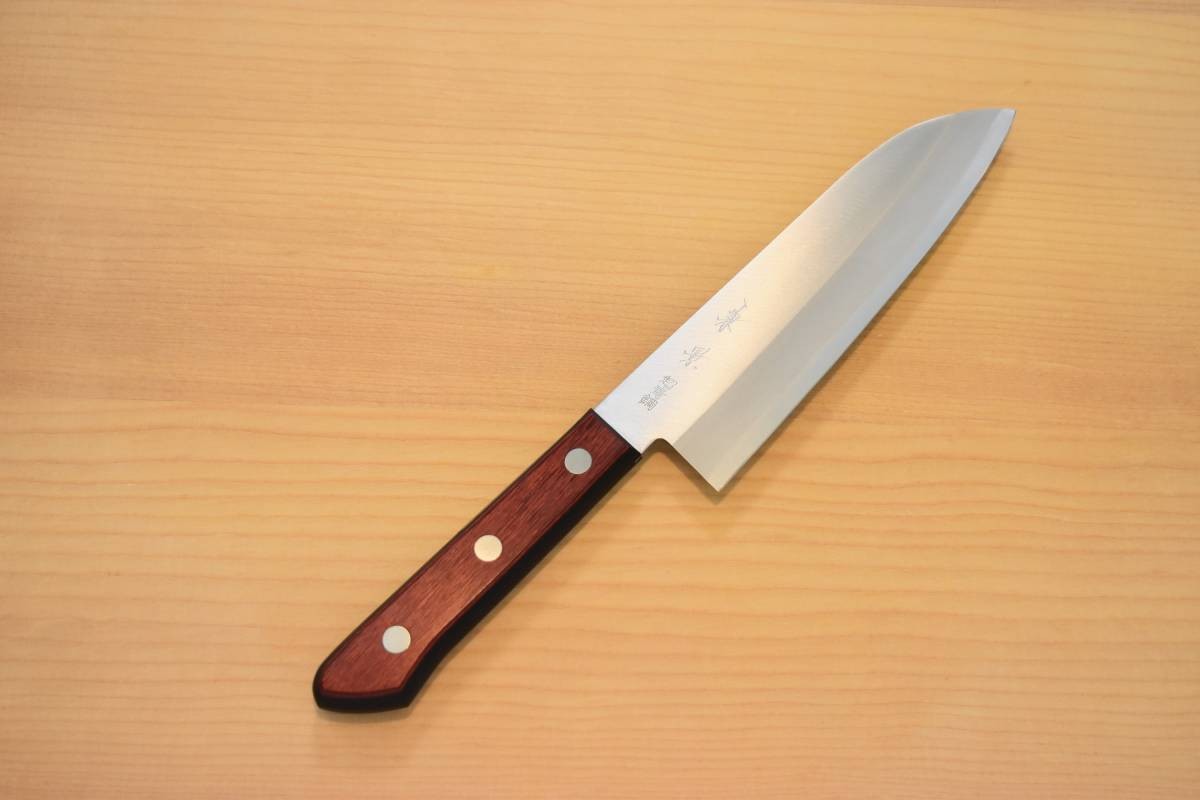 Aogami Super Santoku Knife “Kanekei” Japanese Steel, ,