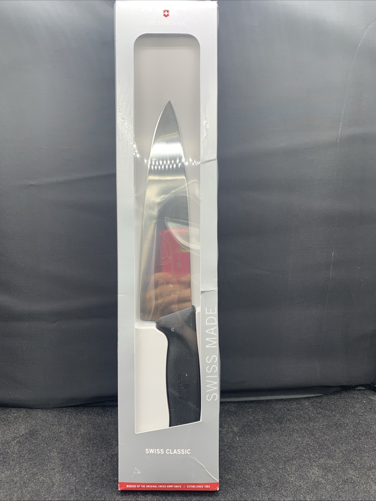Victorinox 20cm Cooks Carving Knife Extra Wide Blade Swiss Made