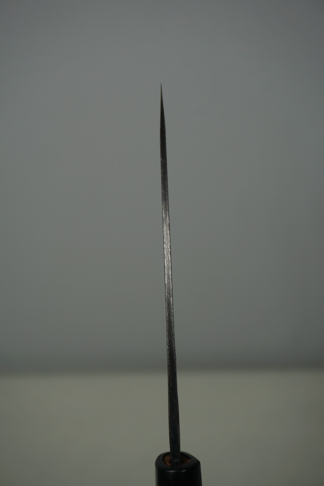Marked Japanese Carbon Steel Double Bevel Ryoba Deba Knife 8-7/8″ (4-1/8″ Edge)