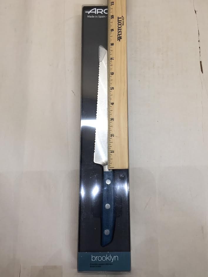 Arcos Bread Knife 8 Inch Blue