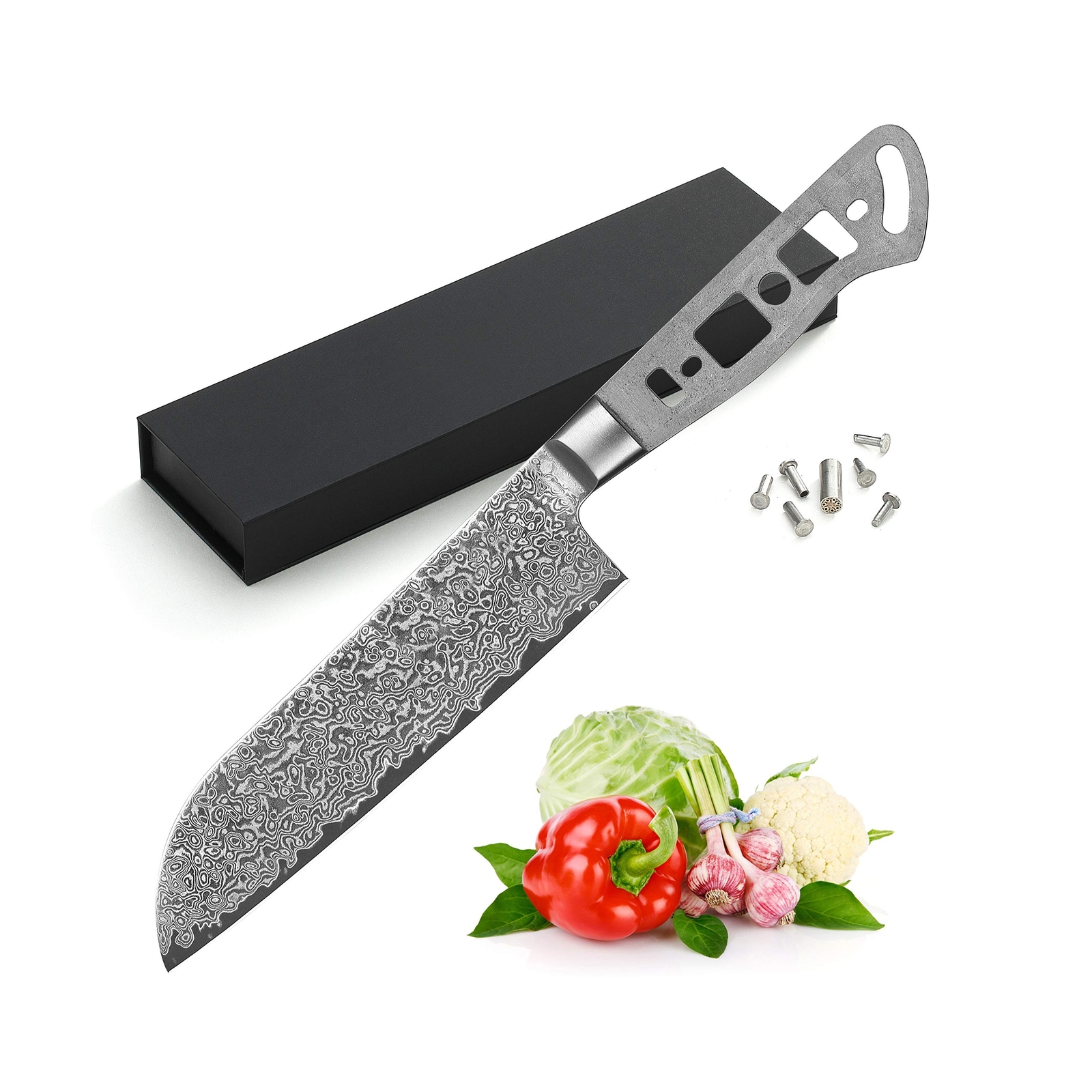 KATSURA Woodworking Project Kit – Santoku Knife Blank – 7 Inch–
