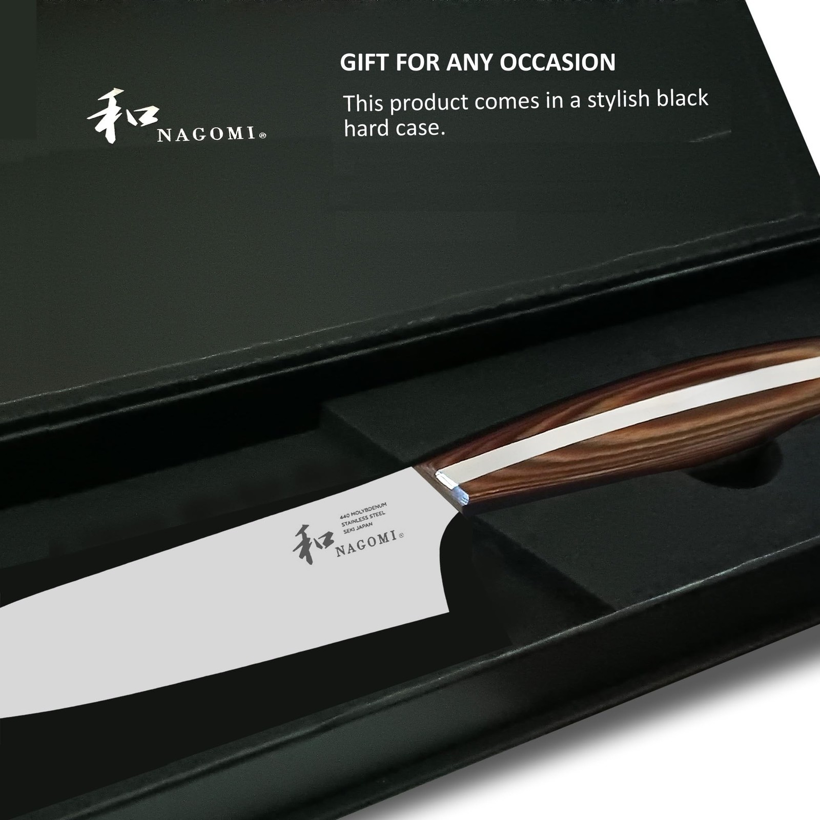 [NAGOMI] 5 inch Serrated Cheese Knife – Made in Seki, Japan – Blade in 440A a…