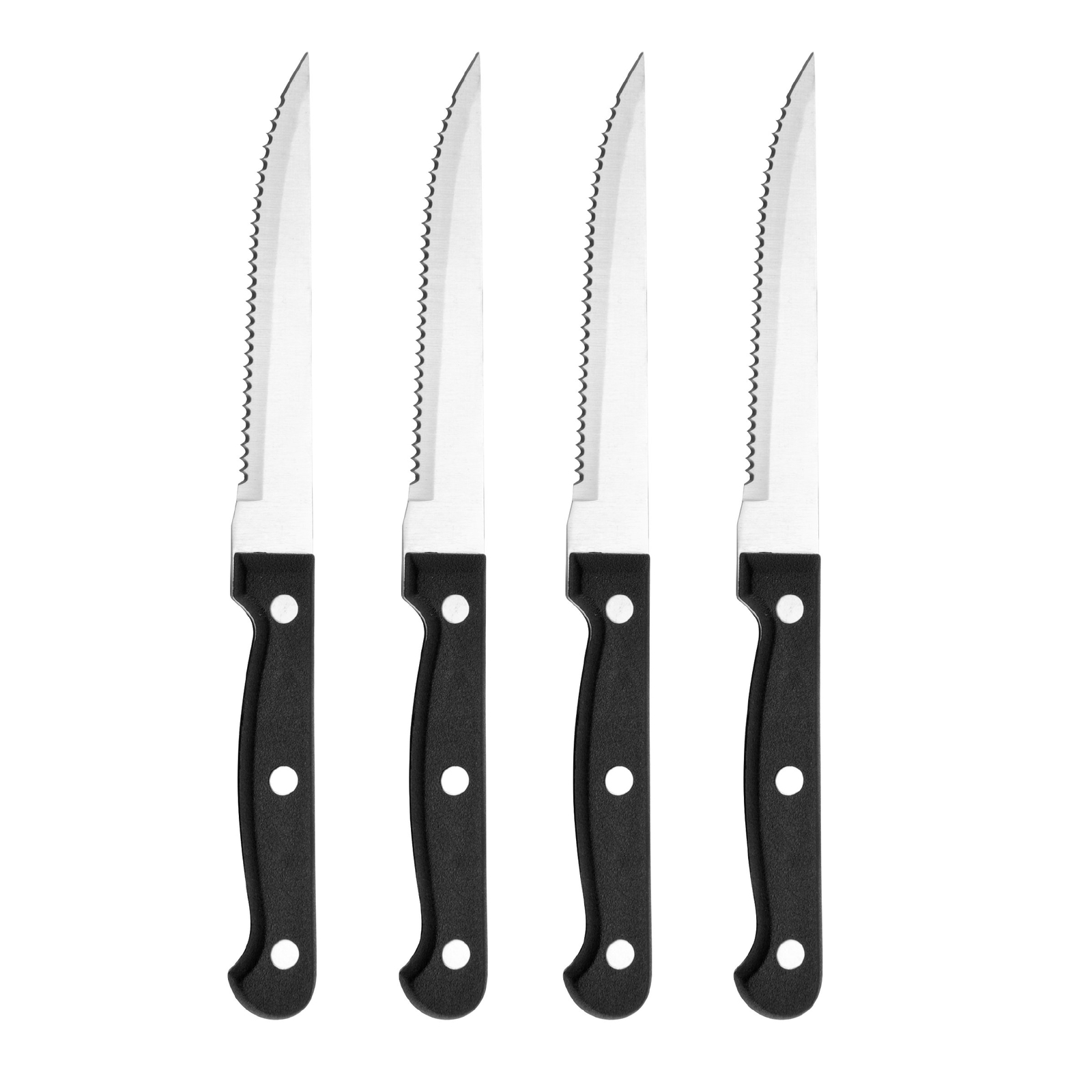 Farberware 5099688 Stamped Triple Rivet High Carbon Stainless Steel Steak Kni…