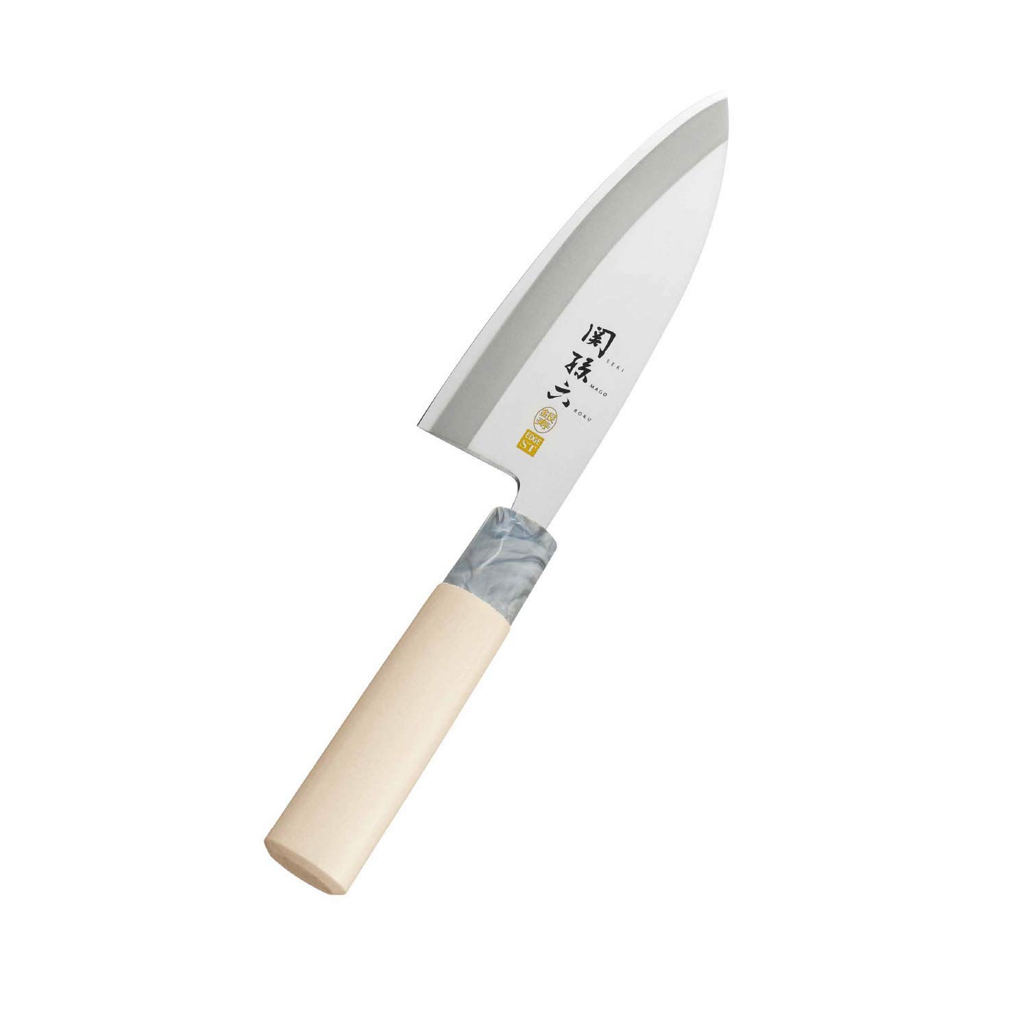 Seki Magoroku Ginju Stainless Steel Japanese Deba Knife (Left-handed) 150mm AK-5