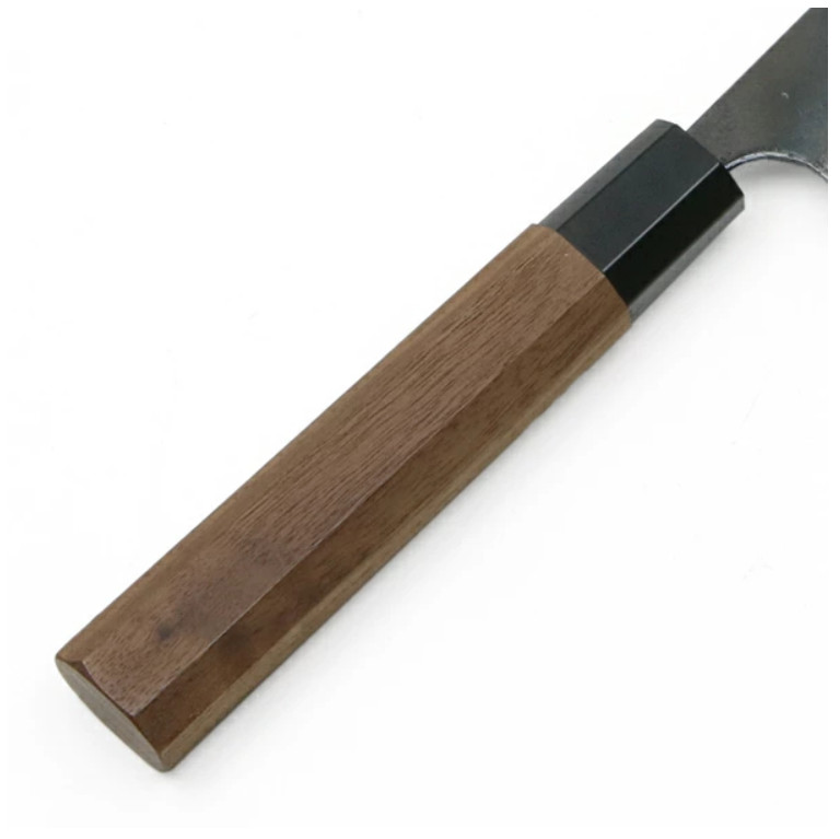 MOTOKANE Japanese Yanagiba Knife 270mm Blue #1 Kurouchi Walnut 4582243650540