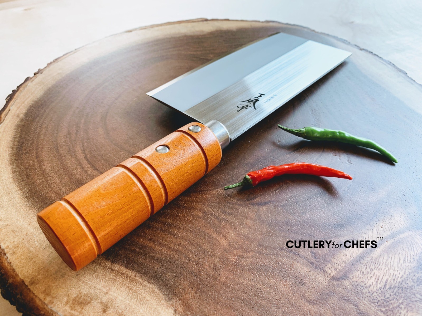 Chinese Cleaver Butcher Chef Knife (Model FA) MADE IN JAPAN – FREE US SHIPPING