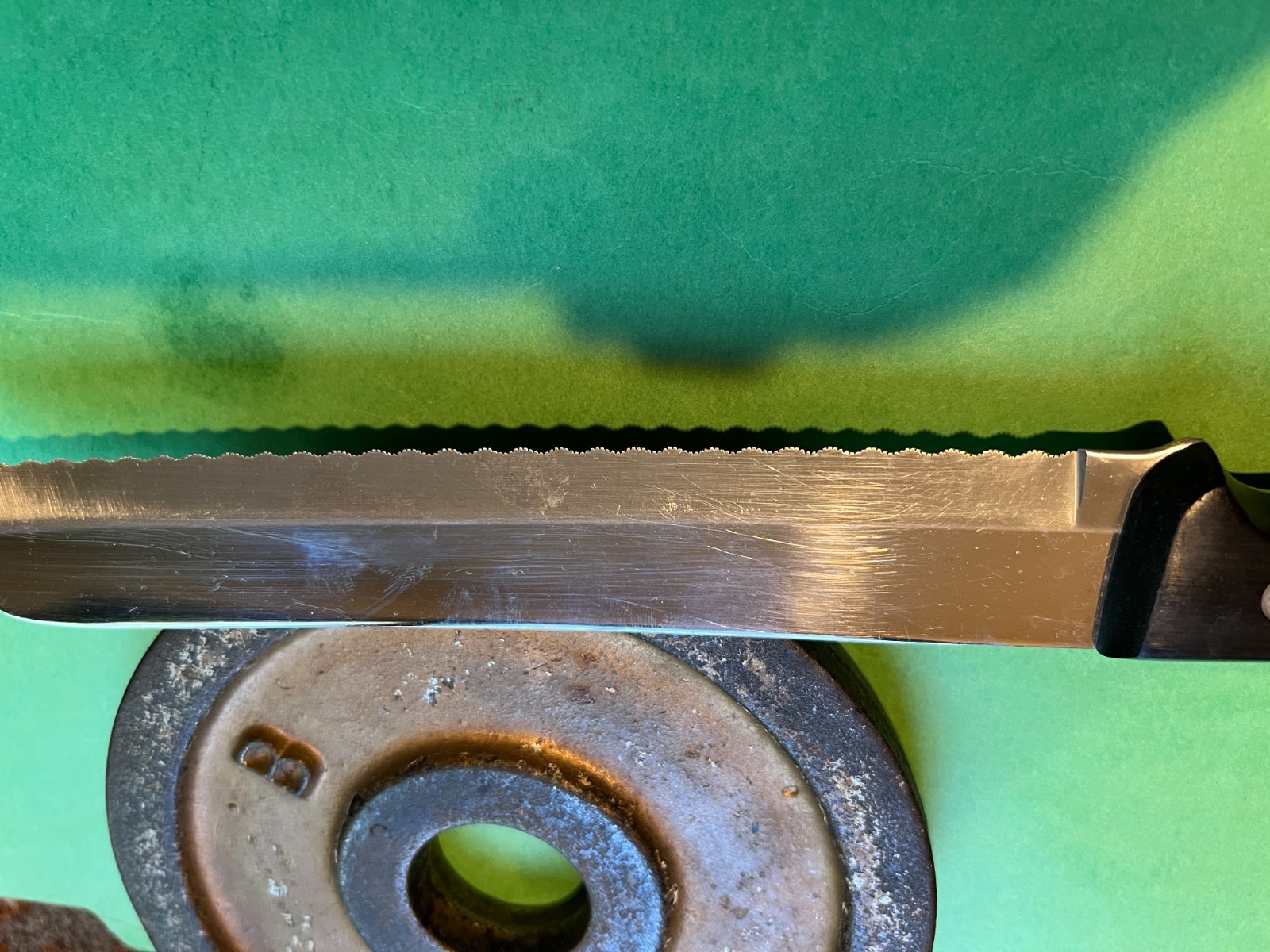 J. A. Henckles International Ever Sharp Pro 8″ Knife Serrated Blade