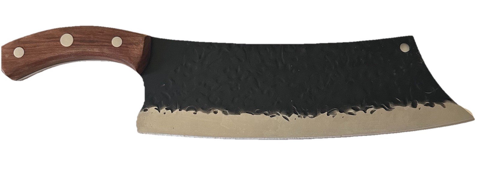 XYj Authentic Since 1986 Full Tang 10 Inch Carbon Steel Vegetable Knife W/Sheath