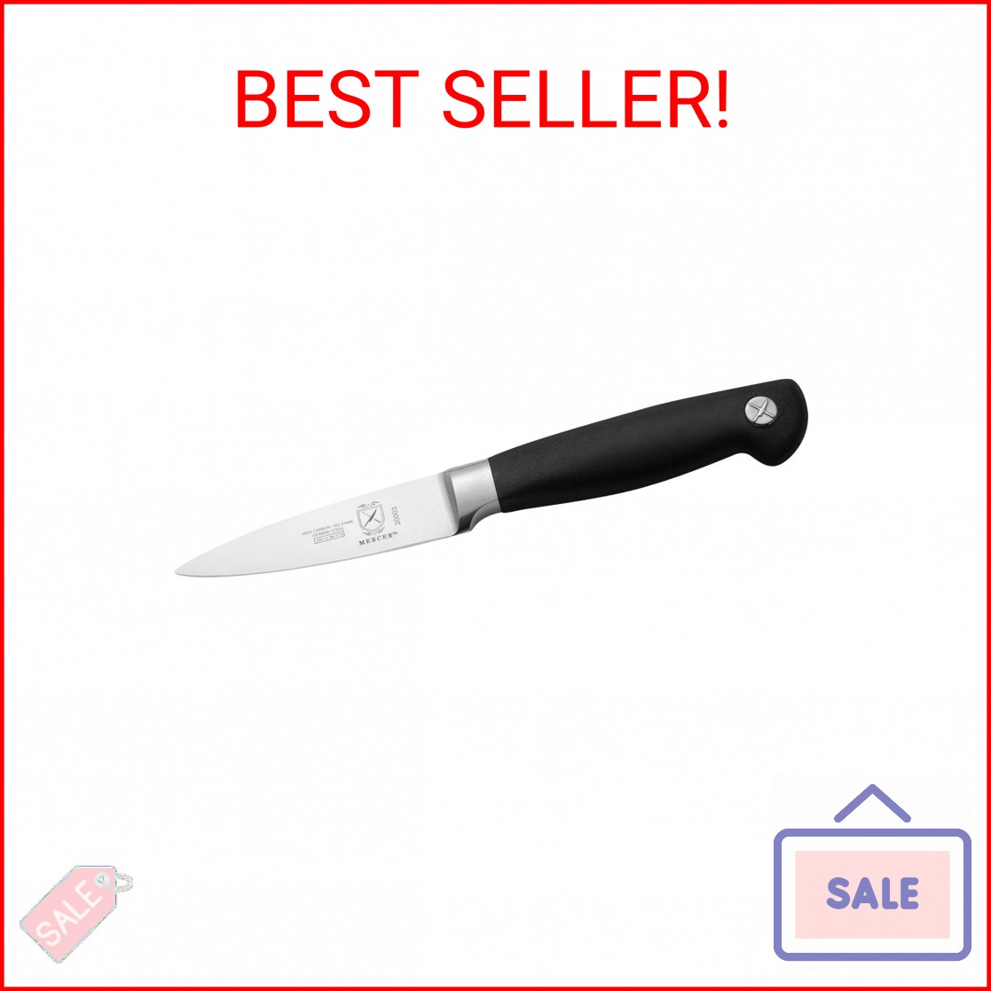 Mercer Culinary M20003 Genesis 3.5-Inch Paring Knife,Black