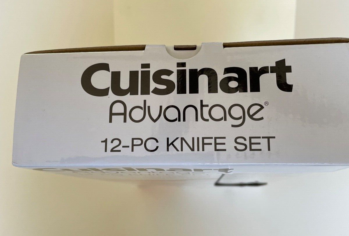 Cuisinart – Ceramic Color Coated -12 Piece – Knife Set with Blade Guards