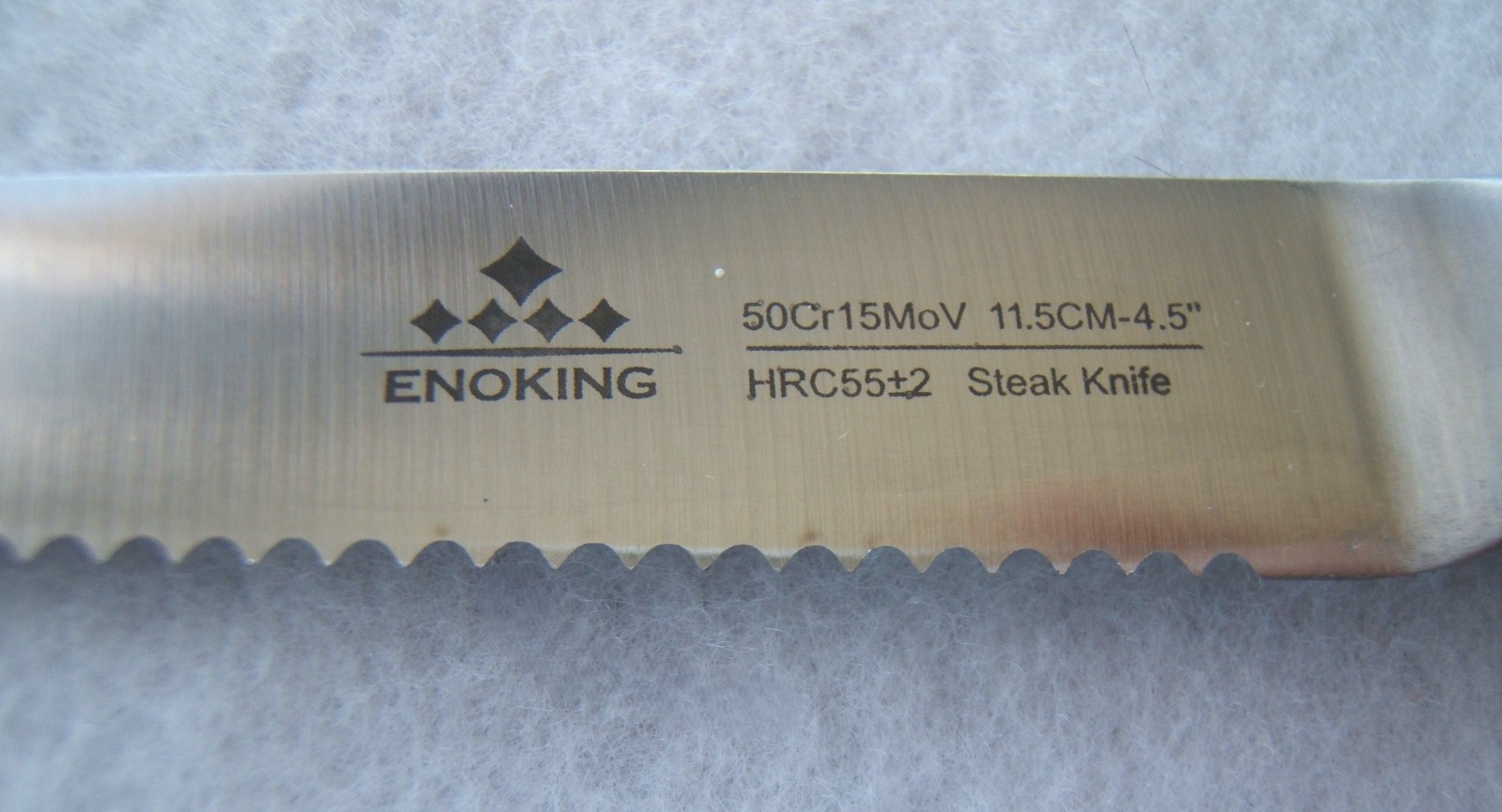ENOKING brand steak knife set – High quality – Set of Four – Made in Serbia