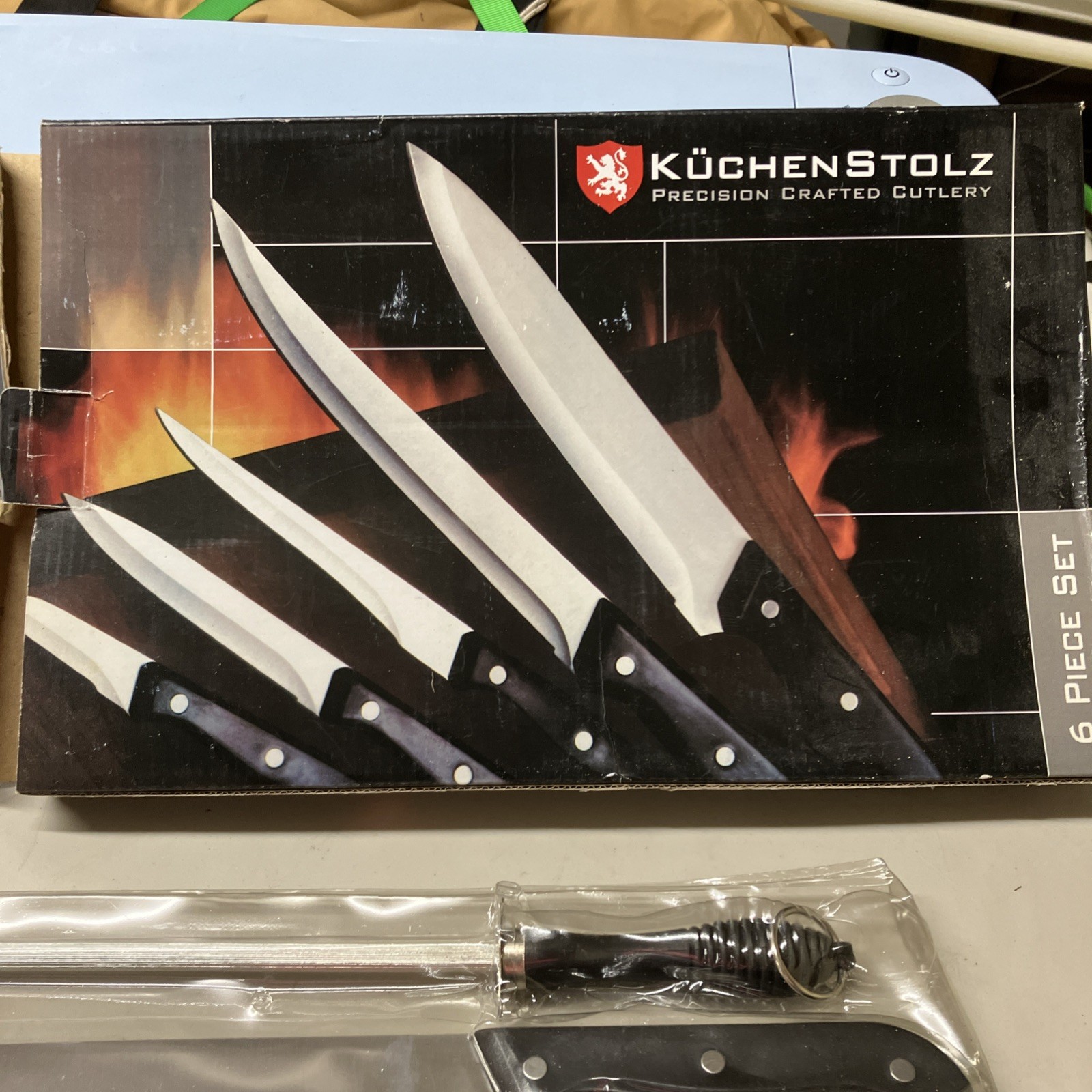 NOS Kuchenstolz Precision Crafted Cutlery Knife Set NOB