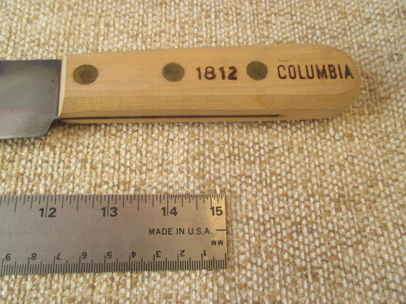 Columbia 12 Inch Carbon Steel Butcher Knife 1812 GUC