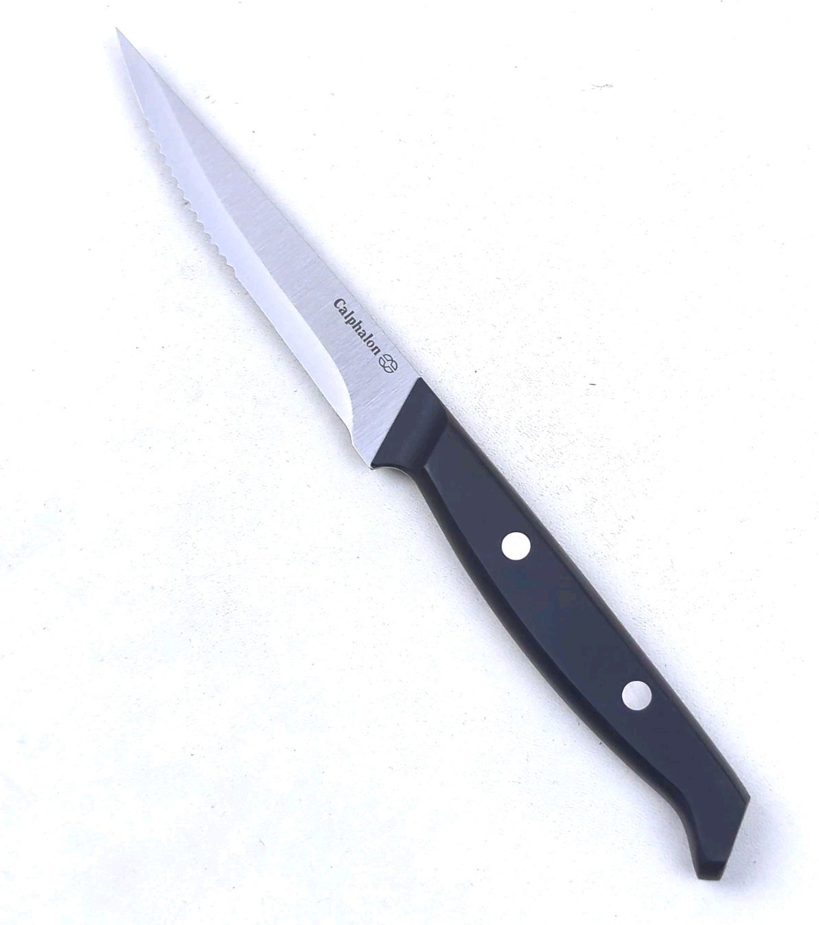 PREMIER by Calphalon 4.5″ Serrated STEAK Knife, Dual-Rivet Handle, NEW, KN0104E