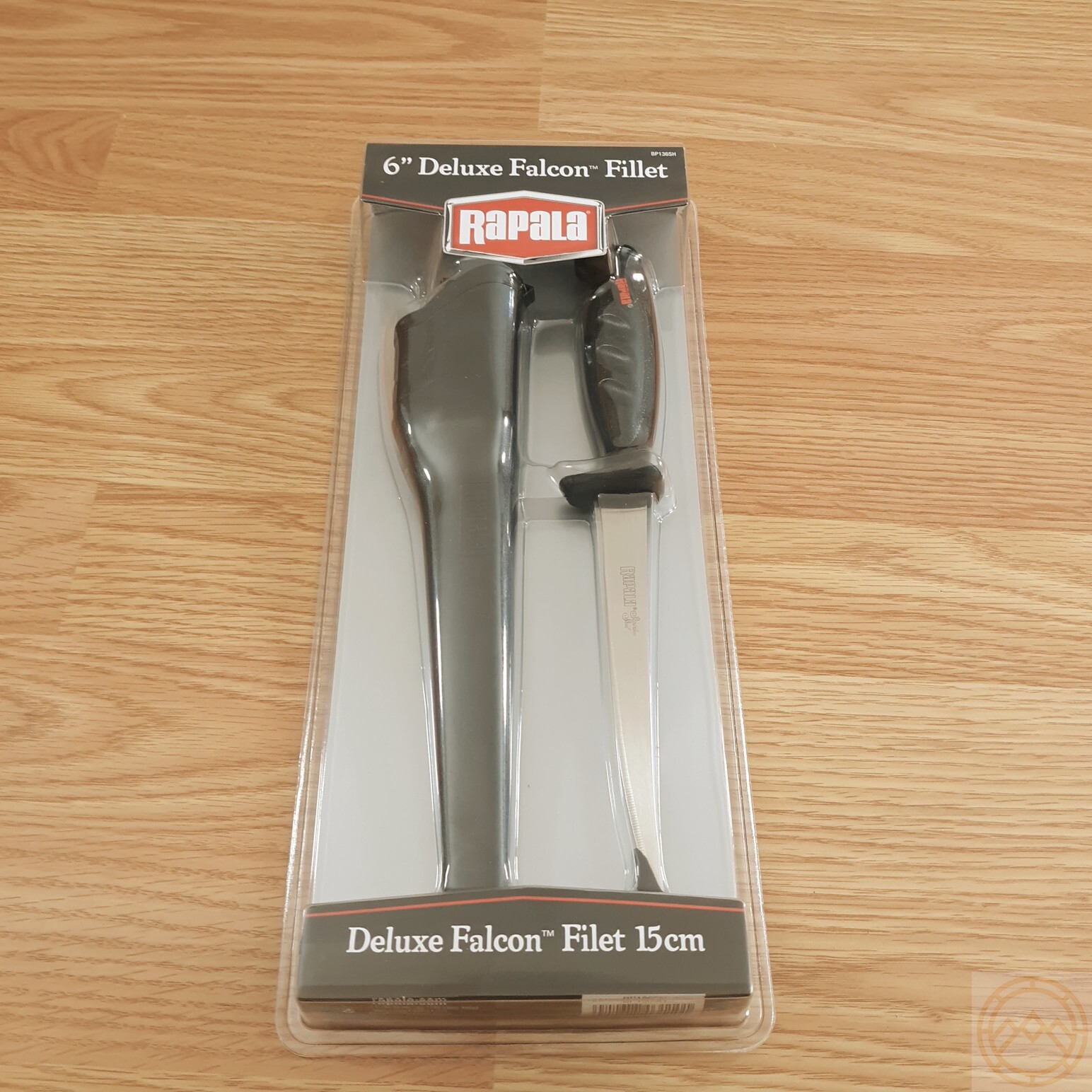Rapala Deluxe Falcon Kitchen Knife 6 Stainless Steel Fillet Blade Polymer Handle