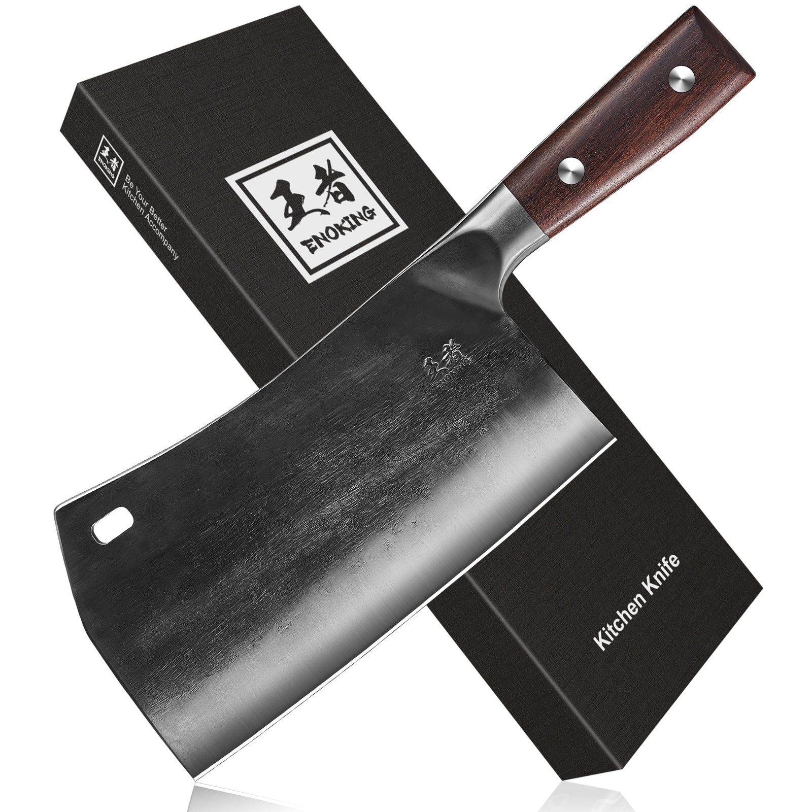 Cuchillos De Cocina Hacha Carnicero Cuchillo Para Carne Chef Profesional NEW US
