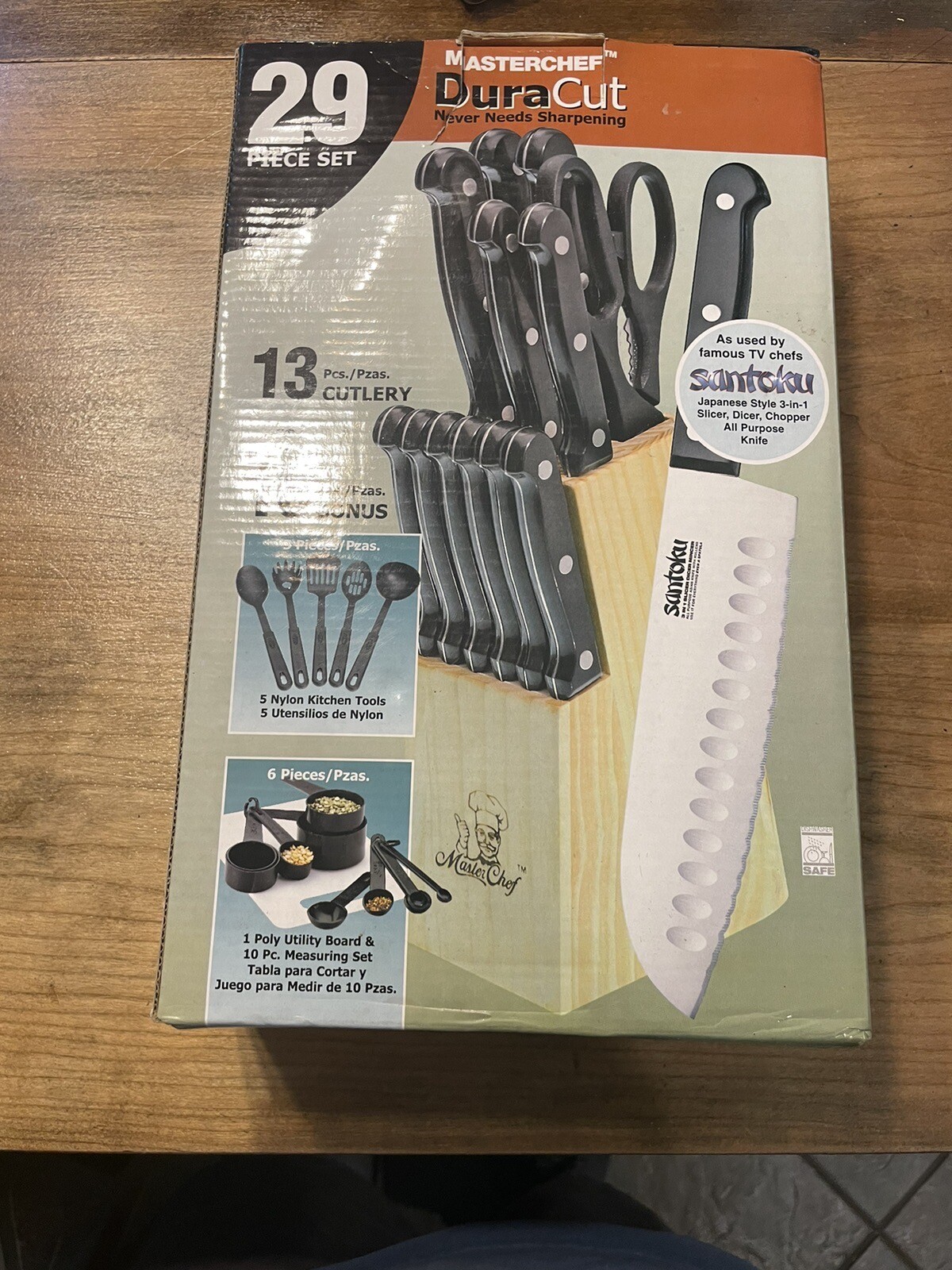 Masterchef Duracut 29 Piece Knife And Kitchenware Set