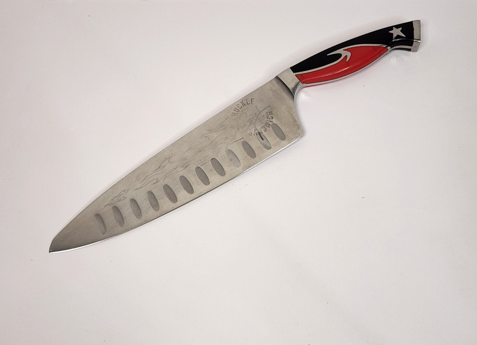 Guy Fieri Knuckle Sandwich Series 8″ Chef Knife Ergo