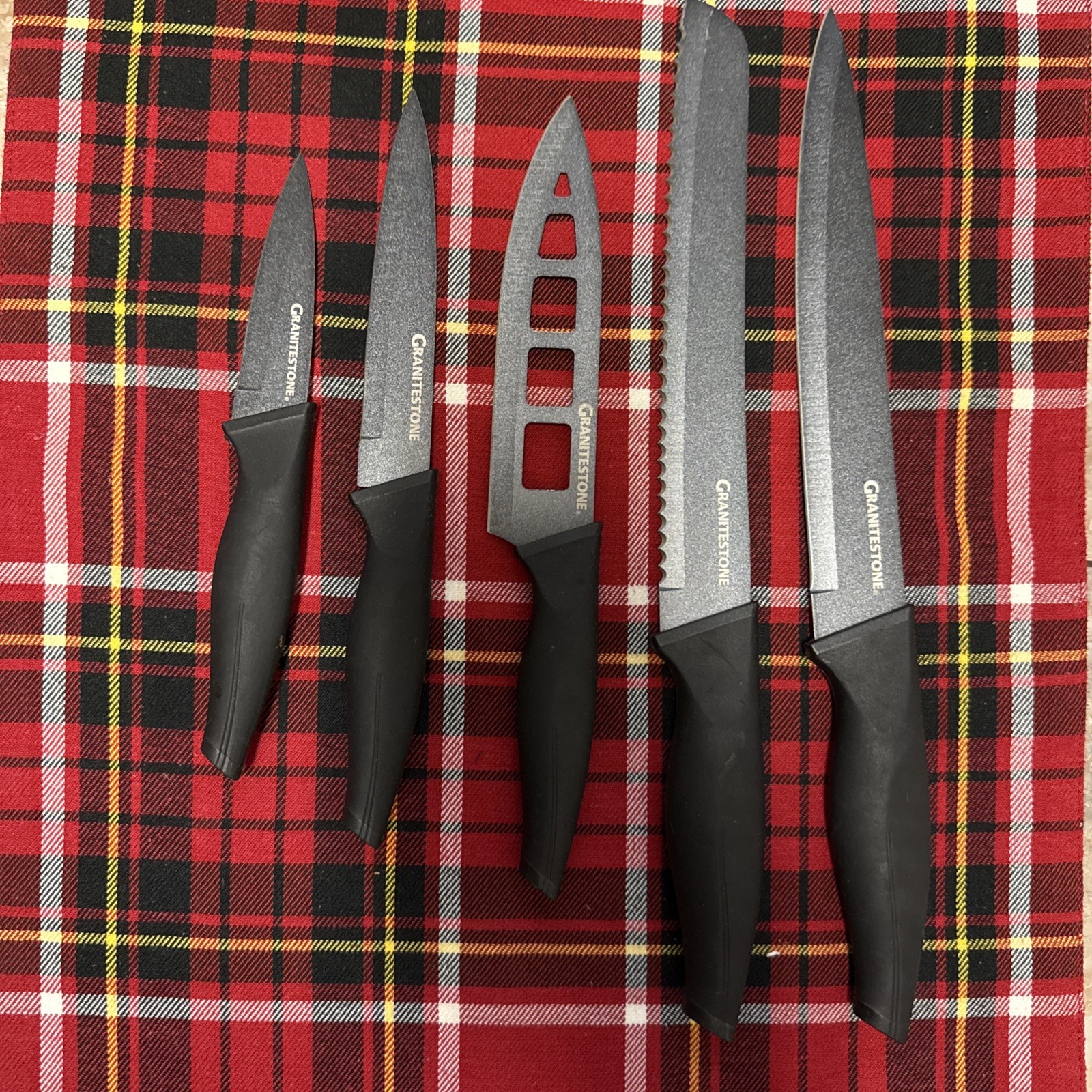 granite stone 5 knife Set