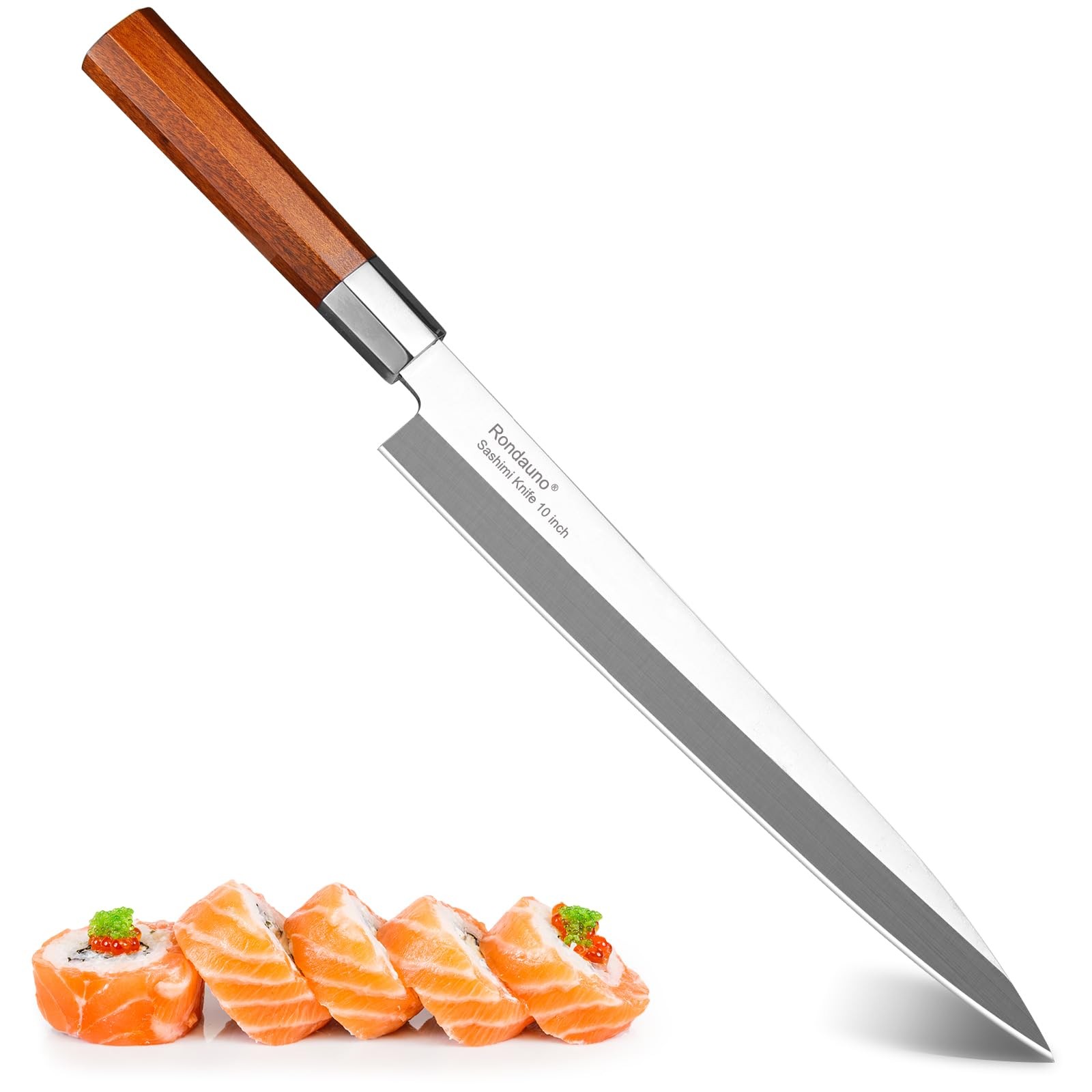 Sashimi Knife Yanagiba Sushi Knife 10 inch Japanese High Carbon Stainless Steel