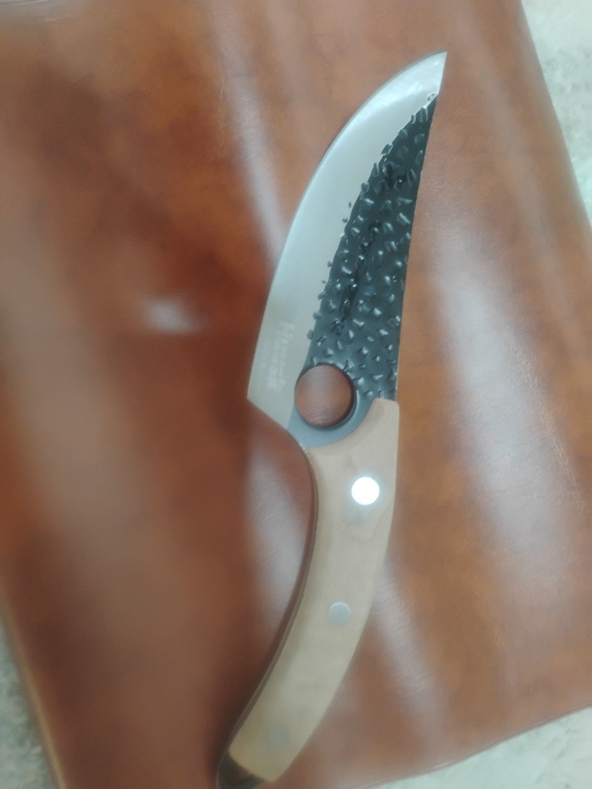 Matsato Huusk Chef Knife Japanese Kitchen 5.9 in blade ( Official Sticker ) NEW