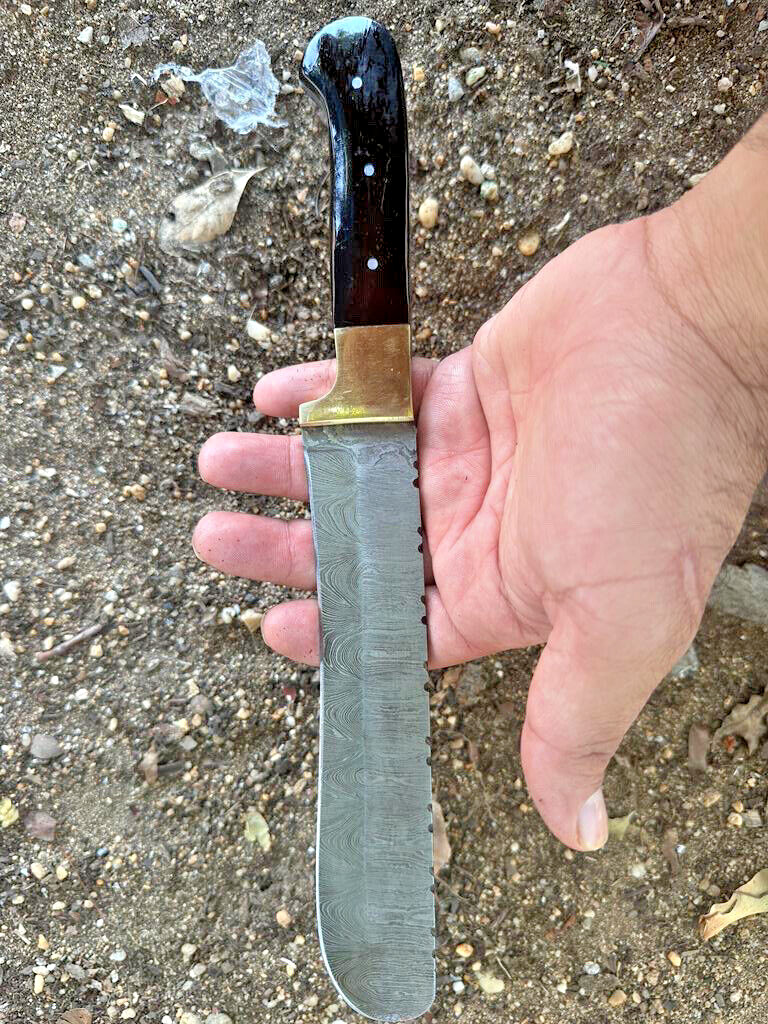 CUSTOM MADE DAMASCUS STEEL CHEF KNIFE KITCHEN UTILITY KNIFE BREAD KNIFE