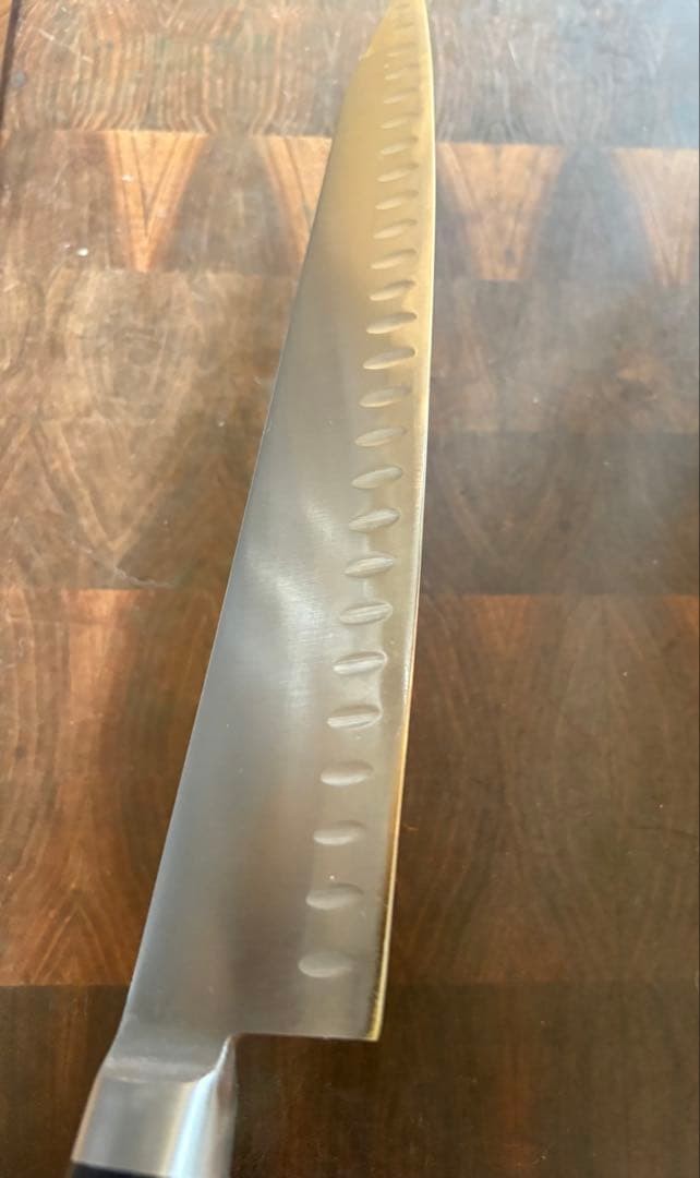 Misono Molybdenum Stainless Salmon Kiritsuke Gyuto Japanese Knife 285mm Dimpled