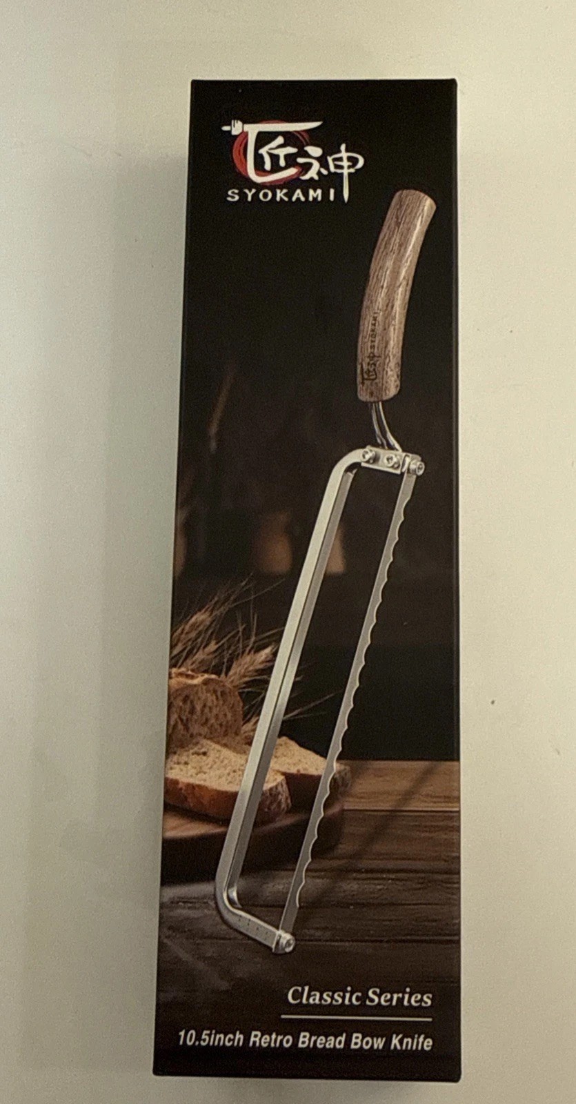 SYOKAMI Classic Series 10.5 In Retro Bread Bow Knife