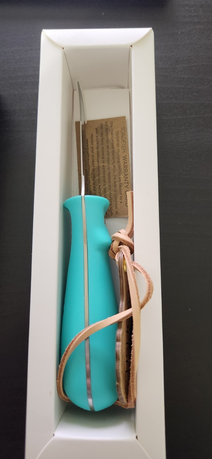 Toadfish Put ’em Back Oyster Knife NEW – Teal
